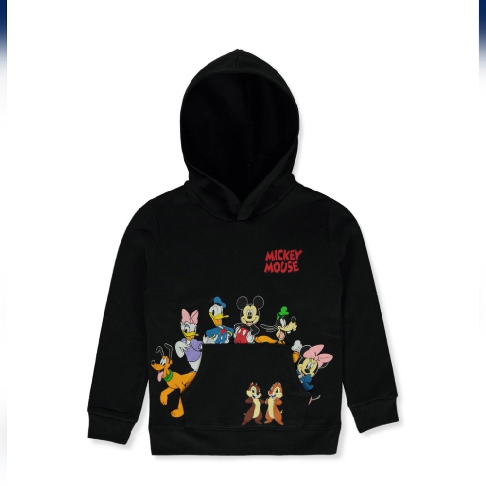 Disney Mickey Mouse Black Kids Hoodie